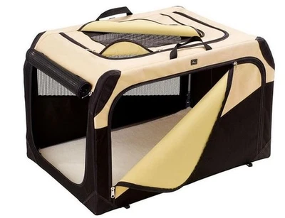 HUNTER Transportable Hundebox mit Tragegriffen, Tasche, Heringen - Bild 1 von 4