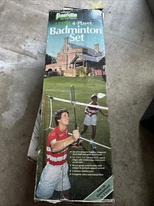 Franklin Lawn Spielesammlung Ultra 4 Spieler Bádminton Set Neu - Bild 1 von 6