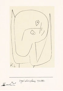 Postkarte: Paul Klee - Engel voller Hoffnung - Picture 1 of 1