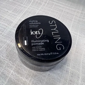 ION Styling Solutions Illuminating Pomade Hair Styling Wax ~ USA Made Vegan - Picture 1 of 5