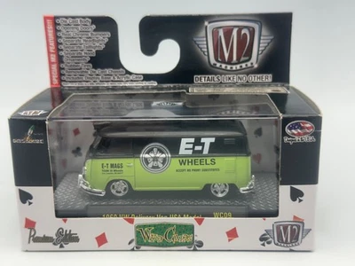 M2 Wild Cards 1960 Volkswagen Delivery Van, E-T Wheels, WC09, 1:64, NIB - Изображение 1 из 4