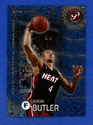 2002-03 Topps Pristine  Caron Butler #78 Rookie RC - Heat - Image 1 of 2