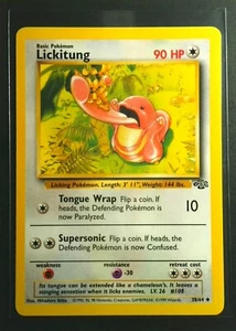 Lickitung 38/64 Uncommon 1999 Pokemon Jungle Edición Ilimitada TCG/CCG - Imagen 1 de 2