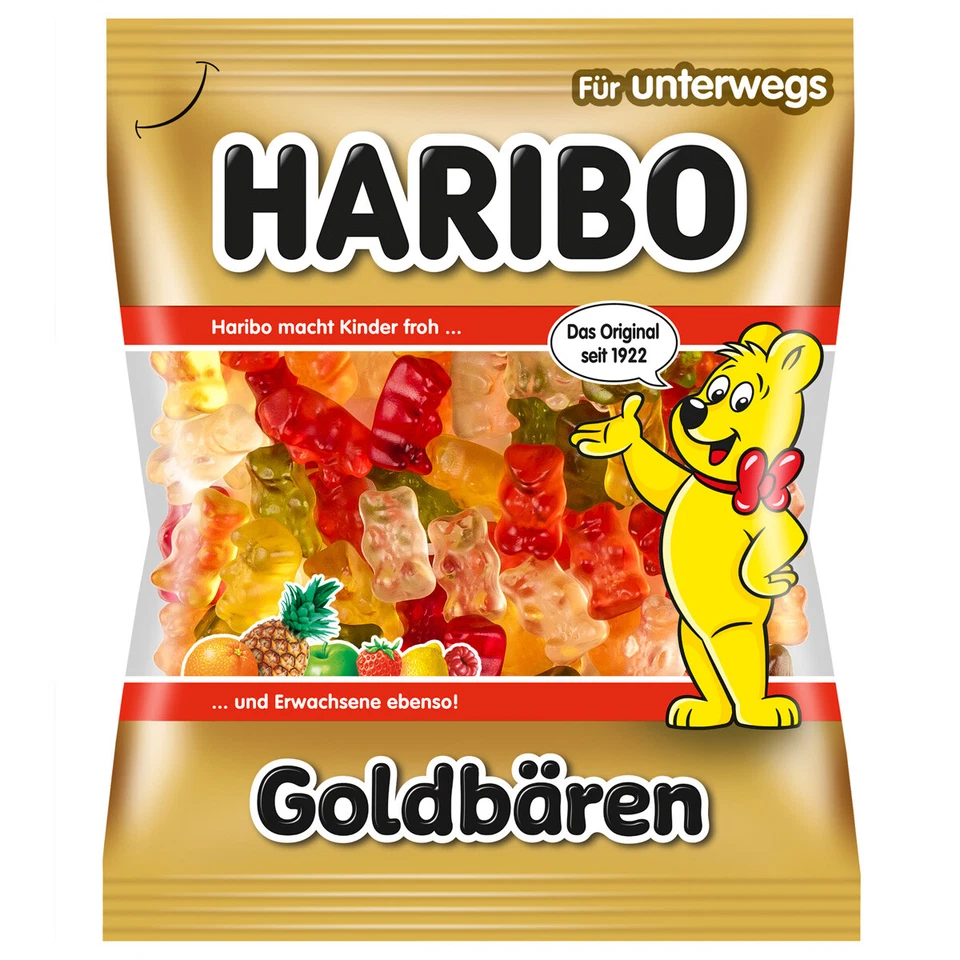 Haribo Goldbären der Klassiker in leckeren Geschmacksrichtungen 175g - Bild 1 von 1