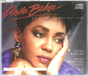 Anita Baker – Giving You The Best That I Got - 4 Track Mini 3" CD Single EKR 79C - Picture 1 of 5