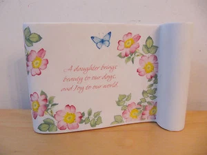 NEW Hallmark Sentimental Mother Daughter Decorative Porcelain Gift - Bild 1 von 1