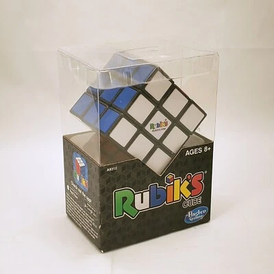Rubik 3x3 Puzzle Cube Game With Stand Rubik's Hasbro Toy Original - Image 1 of 2