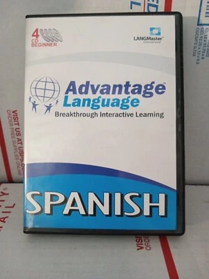 Advantage Language Breakthrough Interactive Learning-Spanish 4 CD Set ~ #119 - Image 1 of 2