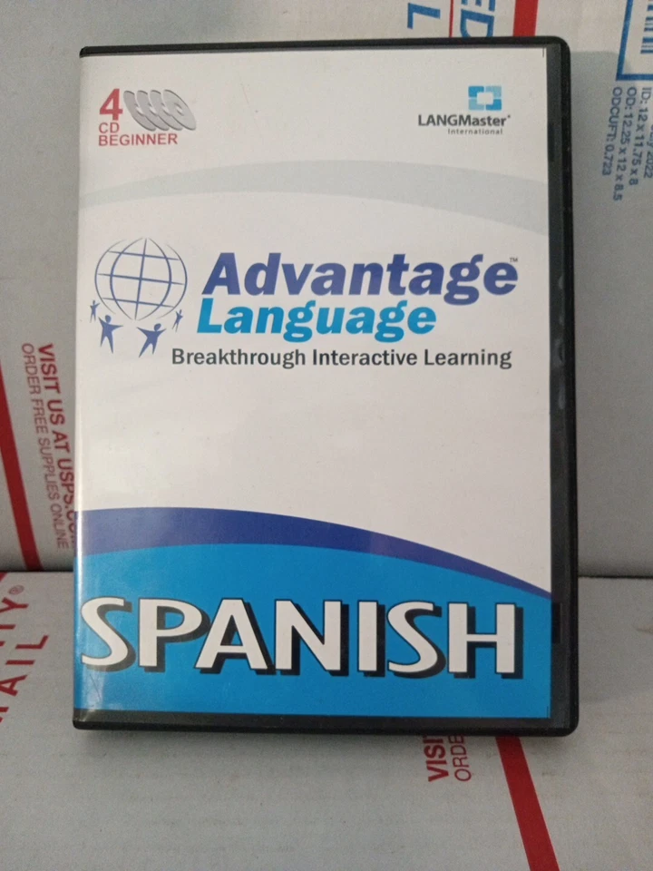 Advantage Language Breakthrough Interactive Learning-Spanish 4 CD Set ~ #119 - Image 1 of 2
