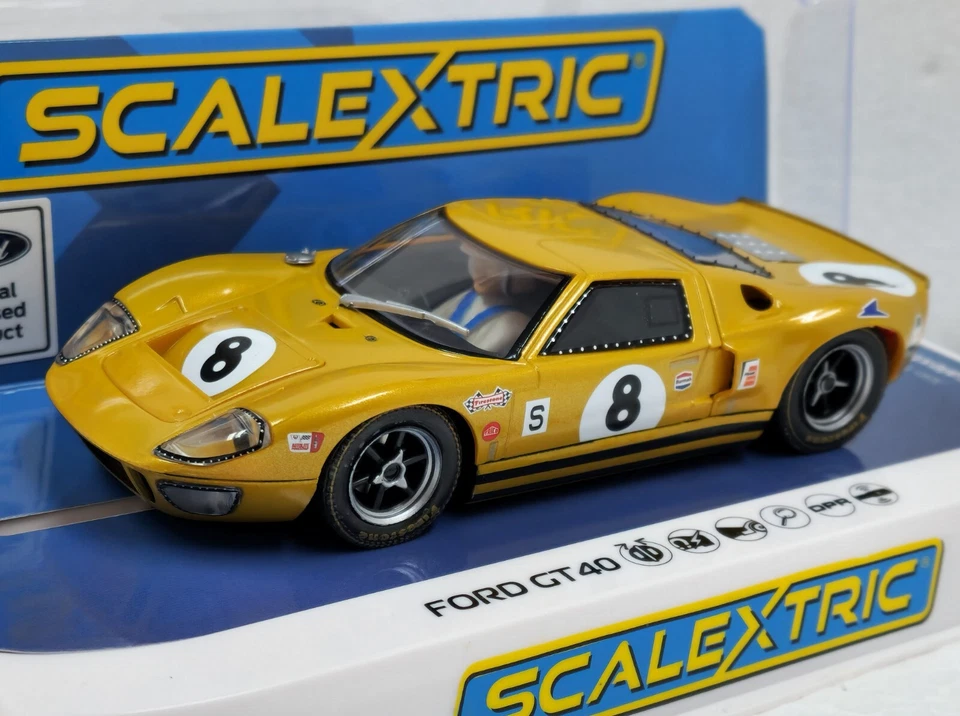 Ford GT40 BOAC 500 1968 Drury Holland 1 32 Scale Scalextric C4495