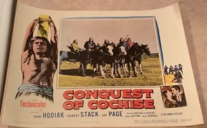 11” x 14” Movie Poster Lobby Card- The Conquest of Cochise (Indian/Horse Scene) - Picture 1 of 2