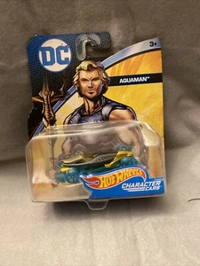 HOT WHEELS CHARACTER CARS DC COMICS - AQUAMAN - Picture 1 of 2
