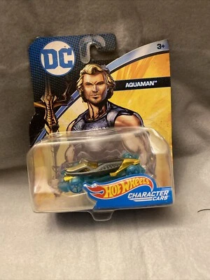 HOT WHEELS CHARACTER CARS DC COMICS - AQUAMAN - Image 1 of 2