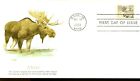  FDC First Day Cover #1887 Moose 1981 Wildlife Defintives 18¢ Fleetwood Cachet