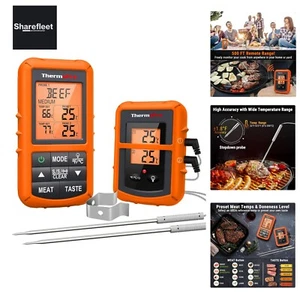 ThermoPro TP20 Digital Funk Bratenthermometer 150m Reichweite Grillthermomete... - Bild 1 von 8