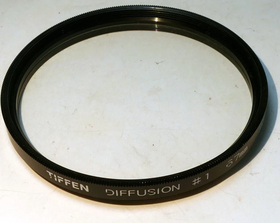 Tiffen Diffusion #1 67mm Lens Filter  soft focus for portraiture - Image 1 of 4