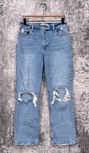 Abercrombie & Fitch Jeans 27 / 4XS Womens Curve Love 90s Straight Petites