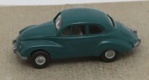 Micro WIKING Ho 1/87 DKW F89 Green Dark Interior Grey #10122 No Box Occasion - Picture 1 of 6