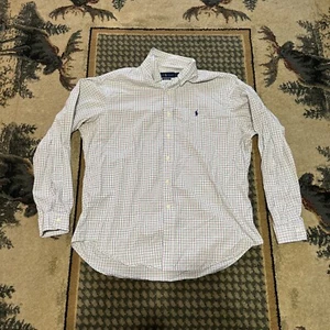 Polo Ralph Lauren MEHRFARBIG KARIERT klassische Passform Langarm Hemd mit Knopfleiste XL - Bild 1 von 6