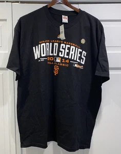 S F GIANTS Men's T Shirt 2014 FALL Classic World Series Black Size XL Brand New - Picture 1 of 5