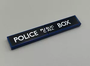 LEGO Ideas 21304 - Doctor Who - (Police Public Call Box) Black Tile Only - Picture 1 of 3