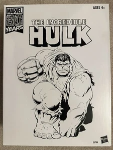 Marvel Legends 80 aniversario gris Hulk en tarjeta retro sellada en blanco remitente - Imagen 1 de 2
