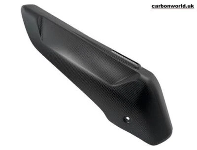 DUCATI MULTISTRADA V4 CARBON EXHAUST HEAT SHIELD BY CARBON WORLD IN MATT PLAIN  - Image 1 of 3
