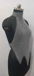 Chainmail Chainmail top 10 mm Butted Chainmail Designer Women s Top gift - Picture 1 of 4