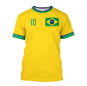 *NEW* Brazil National Football Shirt - Picture 1 of 2