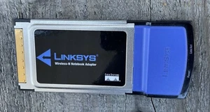 Tarjeta adaptadora para portátil Linksys WPC300N V1 inalámbrica-N - Imagen 1 de 2