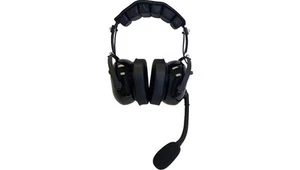 NavAtlas Premium Over-The-Head Stereo Headset With VOX Mic Black - Picture 1 of 1
