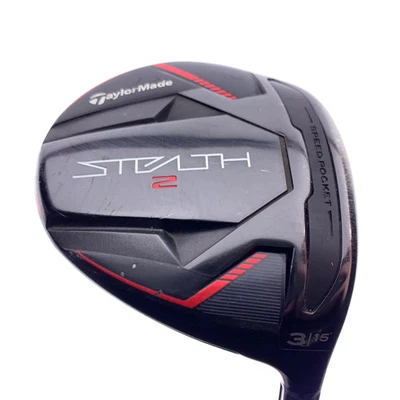 Used TaylorMade Stealth 2 3 Fairway Wood / 15 Degrees / Stiff Flex - Image 1 of 4