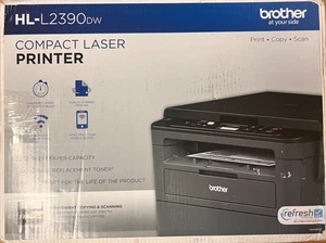 Brother HL-L2390DW Compact Monochrome Laser Printer - Picture 1 of 2