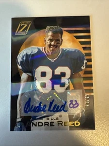 2020 Panini Zenith - Andre Reed #45 Autographs /25 (AU) - Picture 1 of 6