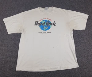 Camiseta De Colección Hard Rock Café San Antonio Texas Años 90 Para Hombre Talla XL Blanca - Imagen 1 de 9