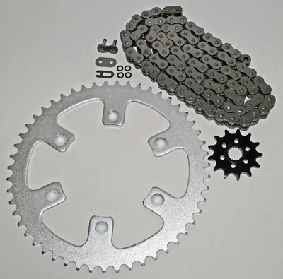 Cadena de junta tórica y piñón 13/49 110L para Honda CRF230F 230 F 2003-2014 Foto 1 de 4