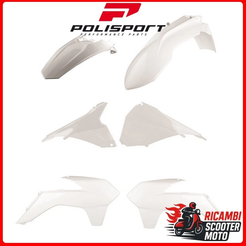 Weißes Kunststoff-Kit KTM 250 EXC 2014-2016 P90645#3 - Изображение 1 из 1