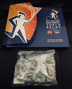 Salt Lake City 2002 Olympia Pin Sammlung Fackellauf 14 tlg. Set Olympia Pin - Bild 1 von 4