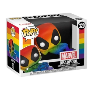 Funko Pop! Marvel 320 Deadpool Rainbow Vinyl Figure - Picture 1 of 7