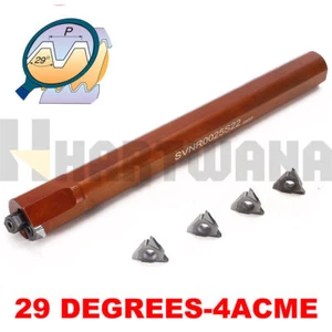 Threading Lathe Tool Internal Threading Boring 29 Degree 4ACME Threading Insert - Picture 1 of 12