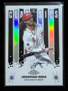 2022 Topps Chrome - New Classics Jonathan India #NC-13 Cincinnati REDS - Picture 1 of 4