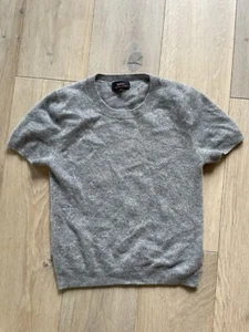 Quince 100% Cashmere Short Sleeve Sweater - Size Medium - Picture 1 of 5