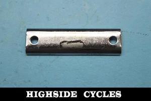 1325 00 HARLEY-DAVIDSON ROAD KING CHROME EXHAUST SUPPORT MOUNT BRACKET - Picture 1 of 6