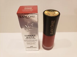 Lancome~L'Absolu Rouge Drama Ink~Semi-Matte LIquid Lipstick~#888 French Idol~NIB - Picture 1 of 1