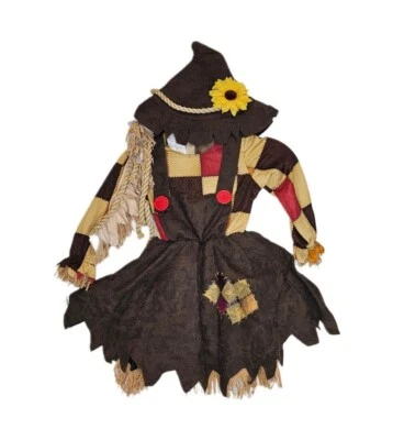 California Costumes New Girl's Size Toddler Large (4-6) Pumpkin Patch Scarecrow - Image 1 of 4
