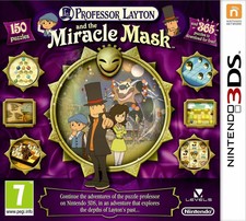 Professor Layton and the Miracle Mask Nintendo 2DS 3DS PAL **FREE UK POSTAGE**