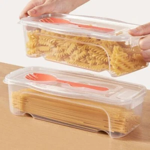 1300ML Microwave Pasta Cooker Noodles Storage Pasta Steamer with Lid - Picture 1 of 6