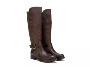 NEW BORN B.O.C. MCKENNA TALL RIDING BOOTS ZIP SIDE WOMENS 11 BROWN Z36923 - Picture 1 of 5