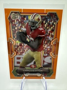 2015 Bowman Orange #V96 Carlos Hyde /50 49ers SP - Picture 1 of 3