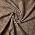 Jacquard Weave Upholstery Fabric Geometric Stripe Curtain Cushion Material 58"